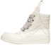 Buy Rick Owens Geobasket 'Kulit Anak Lembu Putih Gandum Penuh' RU01B1894LPOW1-11111