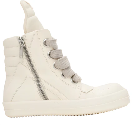 Rick Owens Geobasket 'Full-Grain Calfskin White' RU01B1894LPOW1-11111 Order Rick Owens Geobasket 'Full-Grain Calfskin White' RU01B1894LPOW1-11111