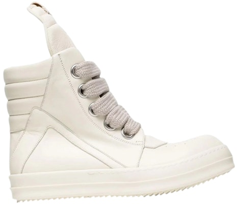 Rick Owens Geobasket 'Full-Grain Calfskin White' RU01B1894LPOW1-11111 Order Rick Owens Geobasket 'Full-Grain Calfskin White' RU01B1894LPOW1-11111
