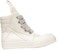 Rick Owens Geobasket 'Kulit Anak Lembu Putih Gandum Penuh' RU01B1894LPOW1-11111