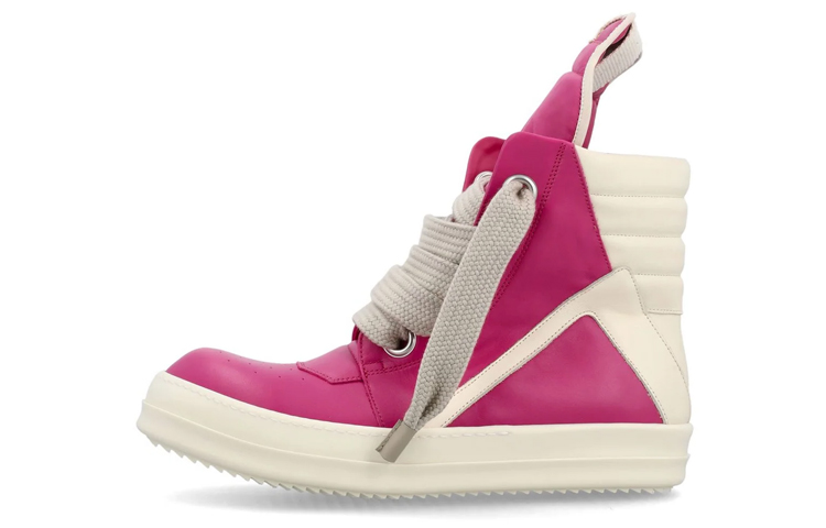 Rick Owens Geobasket 'Pink White' RR01C4898LPOW2-1311