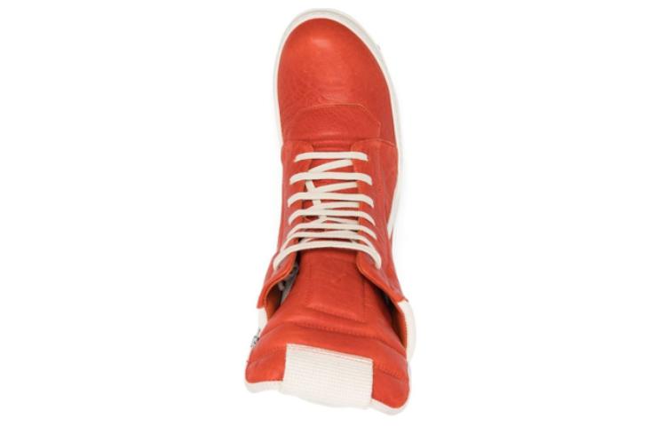 Shop Rick Owens Geobasket 'White Orange' RU02B2894LBB-5311