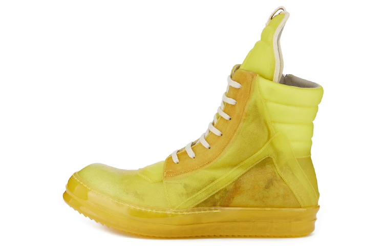 Rick Owens Geobasket 'Yellow'