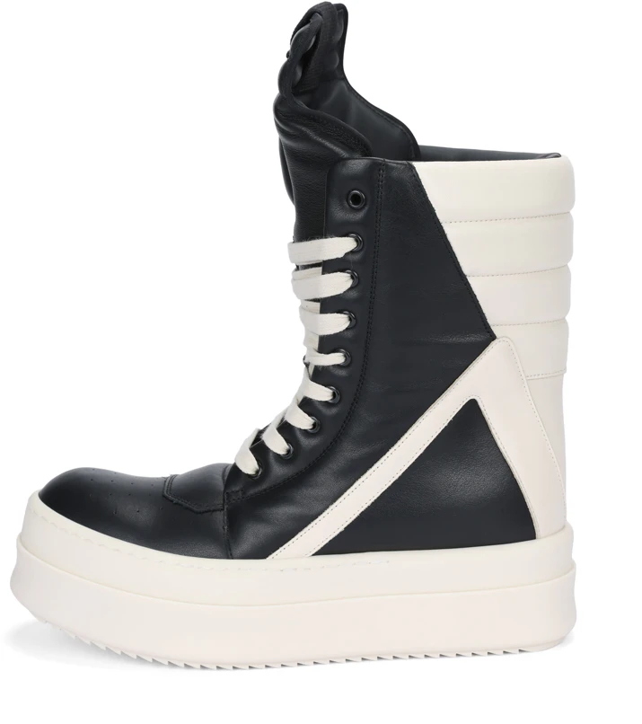 rick-owens-geobasket-high-top-sneakers-black-leather-contrast-lace-up-ru-02-d6855-lco-911