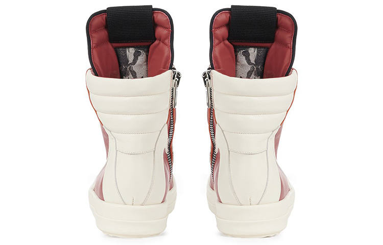 Shop Rick Owens Geobasket High 'Carnelian Milk' - Kasut Tinggi 'Merah Susu' RU01B1894-LPO-73111