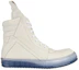 Order Rick Owens Geobasket High ''Kreideweiß Blau Transparent'' RU20F3894-LPO-101160