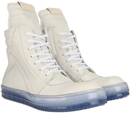 Rick Owens Geobasket High ''Kreideweiß Blau Transparent'' RU20F3894-LPO-101160 Lookbook Rick Owens Geobasket High ''Kreideweiß Blau Transparent'' RU20F3894-LPO-101160