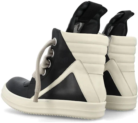 Rick Owens GeoBasket Oversized Eyelet Milk ''Zwart'' Sneakers RU01B1894LPOW1-9111 Purchase Rick Owens GeoBasket Oversized Eyelet Milk ''Zwart'' Sneakers RU01B1894LPOW1-9111