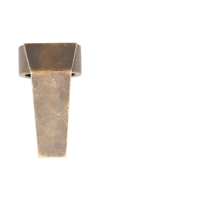 Rick Owens Geometric Gold Ring Unisex Couple Design RJ0000021MMTBR