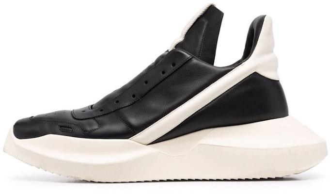 Rick Owens Geth Runner High 'Black White' RU02B2814LPO-911 Buy Rick Owens Geth Runner High 'Black White' RU02B2814LPO-911