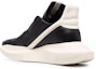 Lookbook Rick Owens Geth Runner High 'Hitam Putih' RU02B2814LPO-911