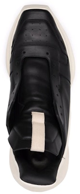 Rick Owens Geth Runner High 'Black White' RU02B2814LPO-911 Shop Rick Owens Geth Runner High 'Black White' RU02B2814LPO-911