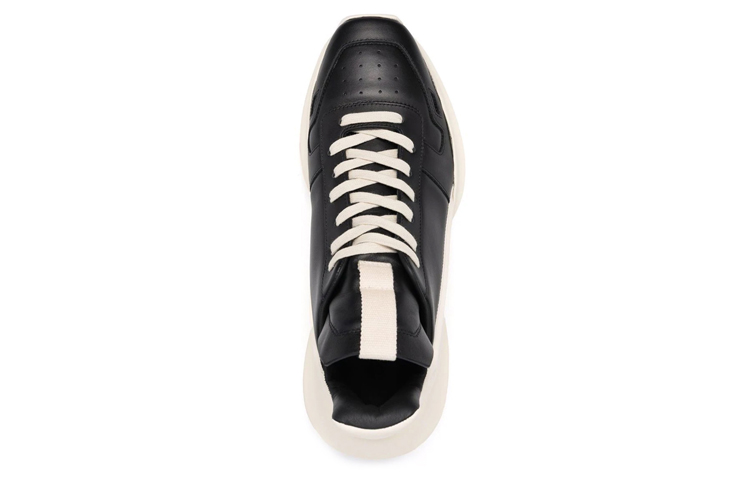 Shop Rick Owens Gethsemane Geth Runner 'Negro Leche' RU02A5814-LPO-9111