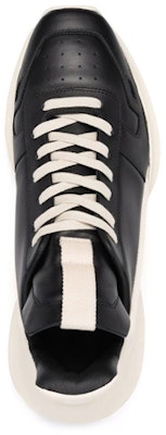 Rick Owens Gethsemane Geth Runner 'Black Milk' Hitam Susu' RU02A5814-LPO-9111 Shop Rick Owens Gethsemane Geth Runner 'Black Milk' Hitam Susu' RU02A5814-LPO-9111