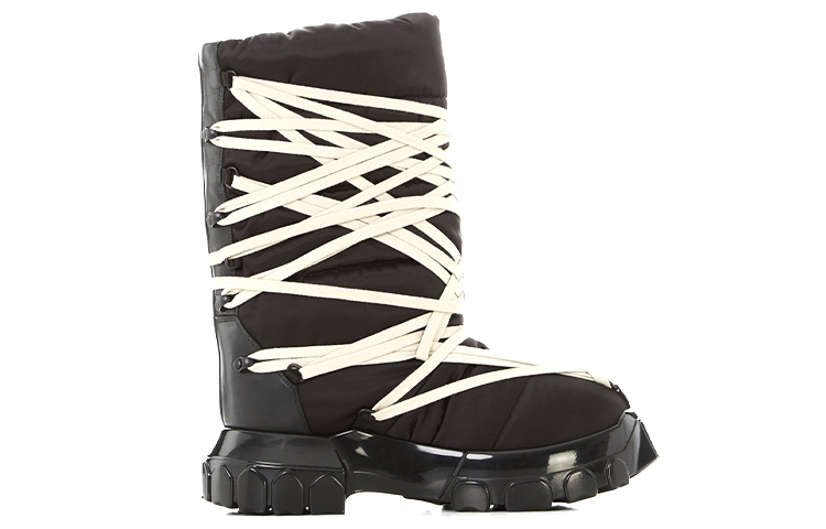 Rick Owens Gethsemane Lunar Boot 'Black' 圖 2