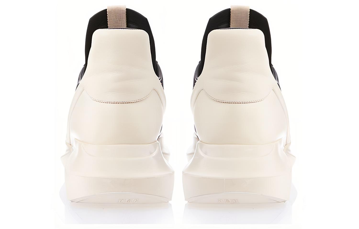 Shop Rick Owens Gethsemane Runner 'Black Milk' RU01B1814-LPO-9111