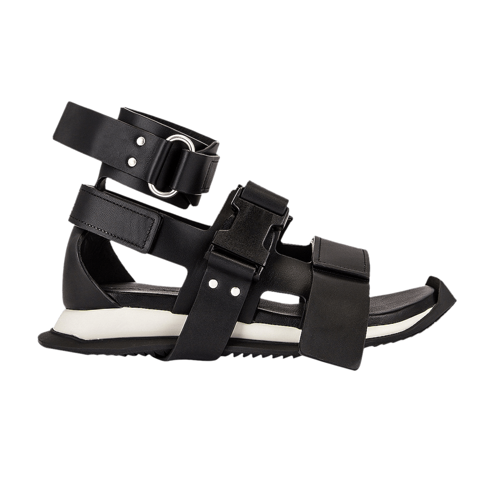 Rick Owens Gladi Runner Sandal 'Black' RU20S7808-LBO-099