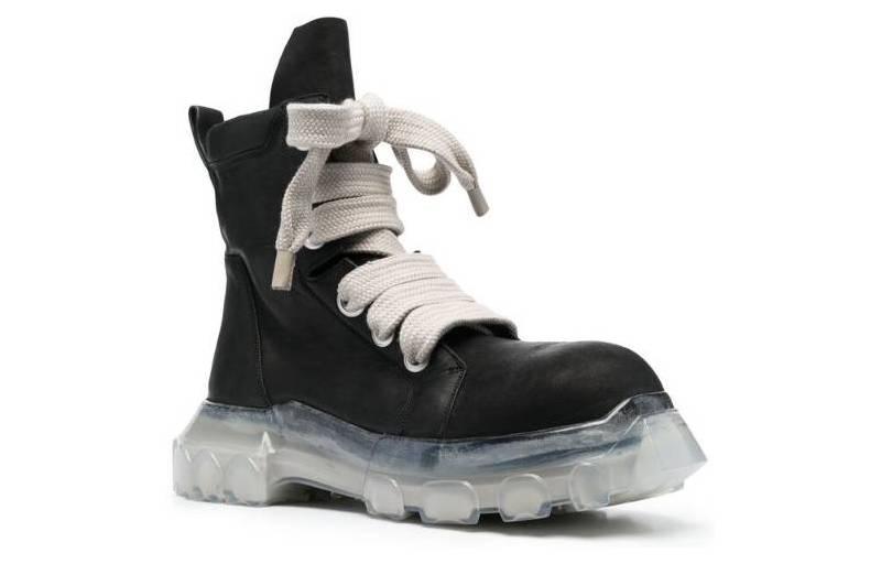 Rick Owens Gray Low-Top Sneakers JW '219570261016871338,63' 圖 6