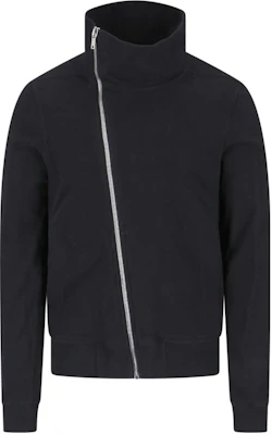 Rick Owens High-Neck Zip-Up Sweatshirt Black Casualwear RU02C7272BG-09 Buy Rick Owens High-Neck Zip-Up Sweatshirt Black Casualwear RU02C7272BG-09