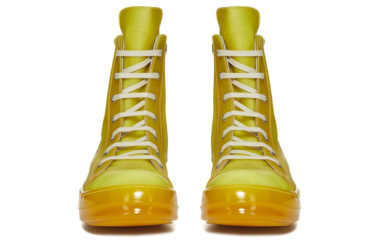 Rick Owens High-Top 'Yellow Fashion' 圖 3