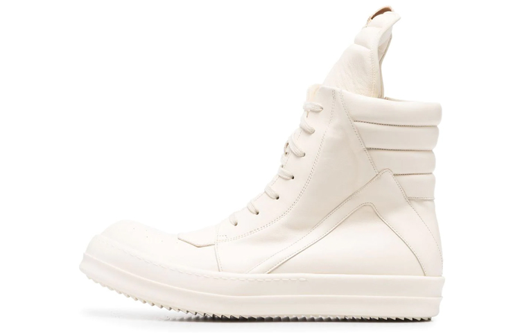 Buy Rick Owens Kasut Tinggi 'White Fashion' RU02B2894LPO-1111