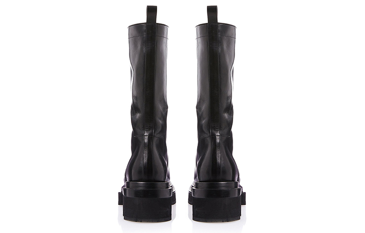 Rick Owens High-Top Sneakers 'Black Fashion' 圖 4