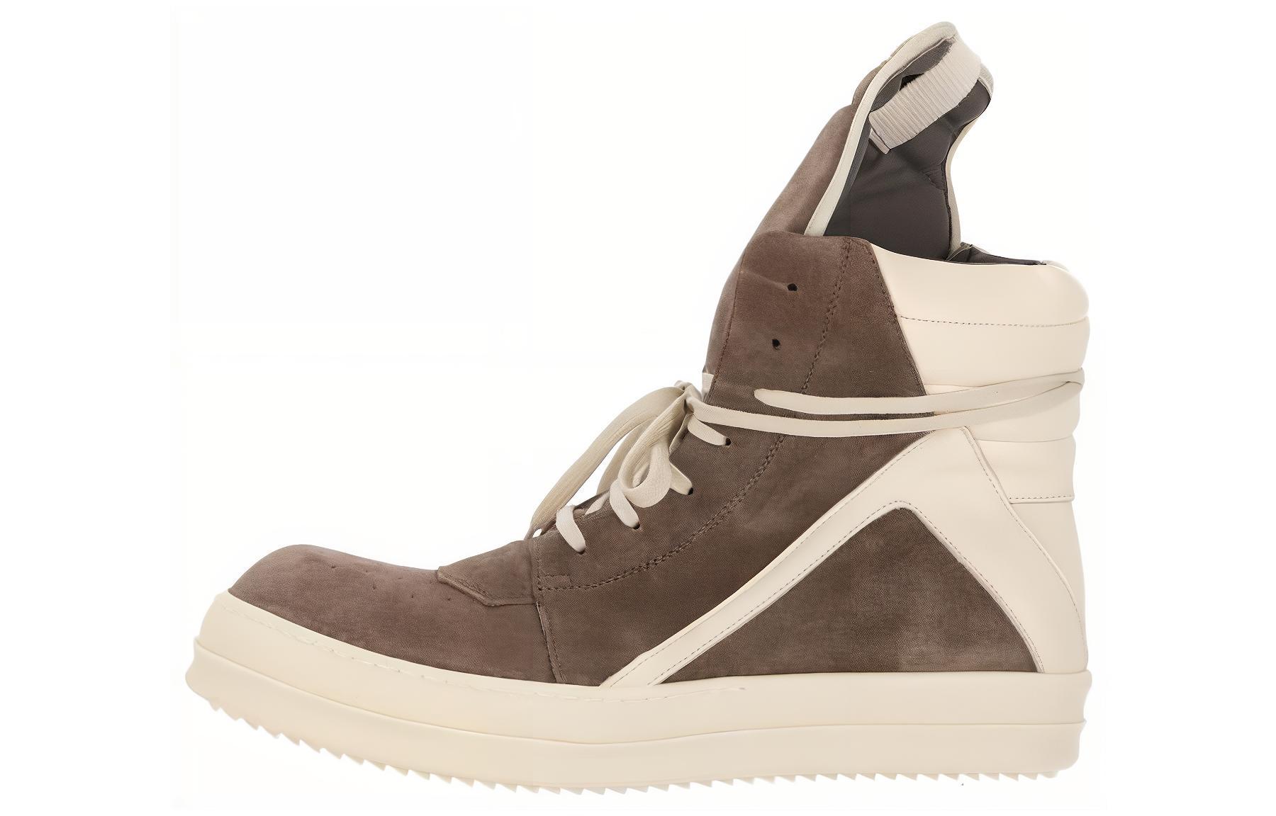 Rick Owens High-Top Sneakers 'Brown Leather' RU02C7894LVSLPO-3411
