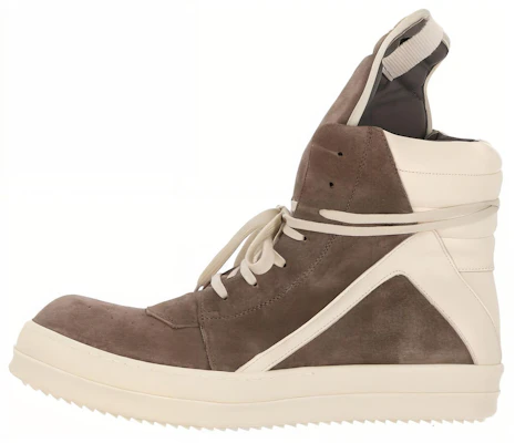RICK OWENS/RO 皮革 圓頭繫帶 高幫 板鞋 男款 棕色 Buy RICK OWENS/RO 皮革 圓頭繫帶 高幫 板鞋 男款 棕色