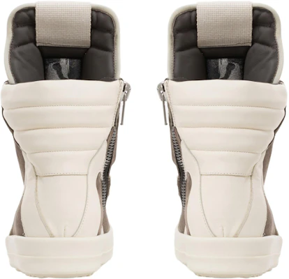 RICK OWENS/RO 皮革 圓頭繫帶 高幫 板鞋 男款 棕色 Shop RICK OWENS/RO 皮革 圓頭繫帶 高幫 板鞋 男款 棕色
