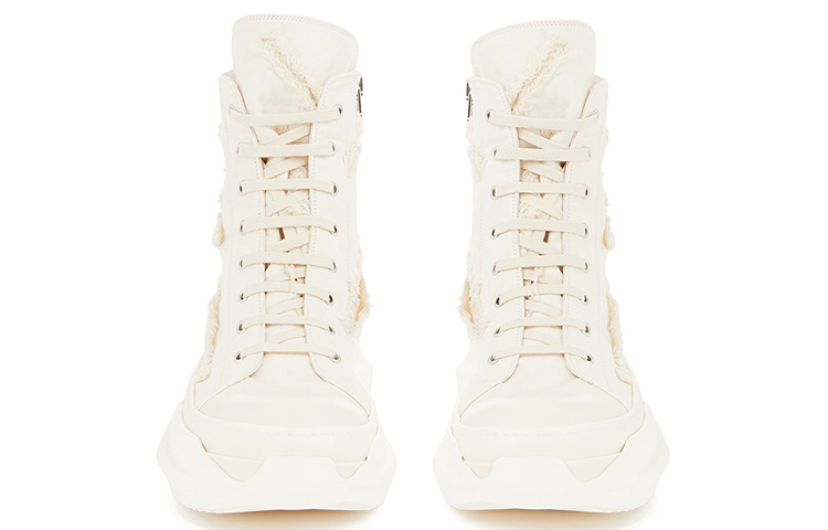 Rick Owens High Top 'CMFT Fashion White' 圖 3