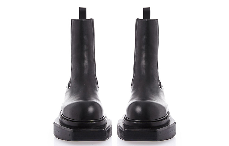 rick owens チェルシーブーツ Rick Owens Beatle Cyclops ブーツ | ブラック | FARFETCH JP