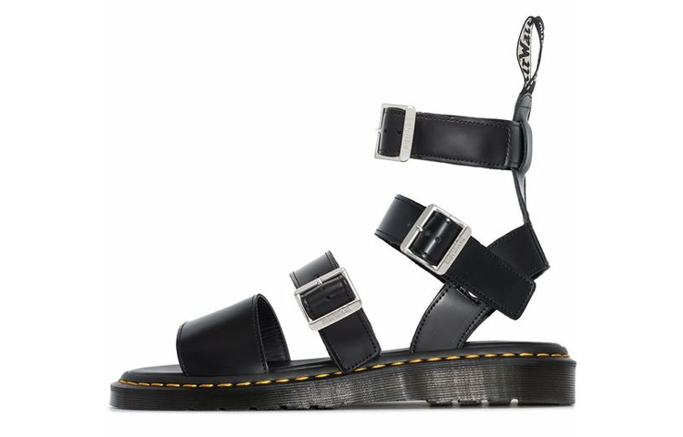 Rick Owens Leather Sandals 'Black'