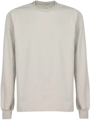 Rick Owens Light Gray Long-Sleeve Pullover Sweatshirt with Vertical Hem RU02A5277BA-08 Buy Rick Owens Light Gray Long-Sleeve Pullover Sweatshirt with Vertical Hem RU02A5277BA-08