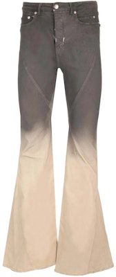 Rick Owens Luxor Bias Bootcut Seluar Denim Gradient Hitam Mutiara FW23. RR02C7315SBEDE 19D Buy Rick Owens Luxor Bias Bootcut Seluar Denim Gradient Hitam Mutiara FW23. RR02C7315SBEDE 19D