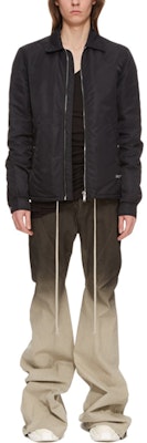 Rick Owens Luxor Bias Bootcut Seluar Denim Gradient Hitam Mutiara FW23. RR02C7315SBEDE 19D Lookbook Rick Owens Luxor Bias Bootcut Seluar Denim Gradient Hitam Mutiara FW23. RR02C7315SBEDE 19D