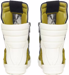 瑞克·歐文斯/RO Rick Owens FW23 LUXOR 系列 時尚潮流 高幫 板鞋 男款 白綠 Shop 瑞克·歐文斯/RO Rick Owens FW23 LUXOR 系列 時尚潮流 高幫 板鞋 男款 白綠