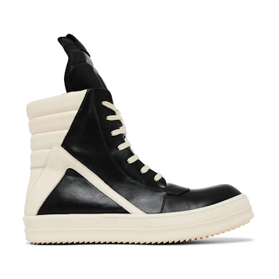 Rick Owens Luxor Geobasket 'Black Milk'