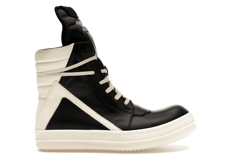 Rick Owens Luxor Geobasket Black Milk RU02C7894-911