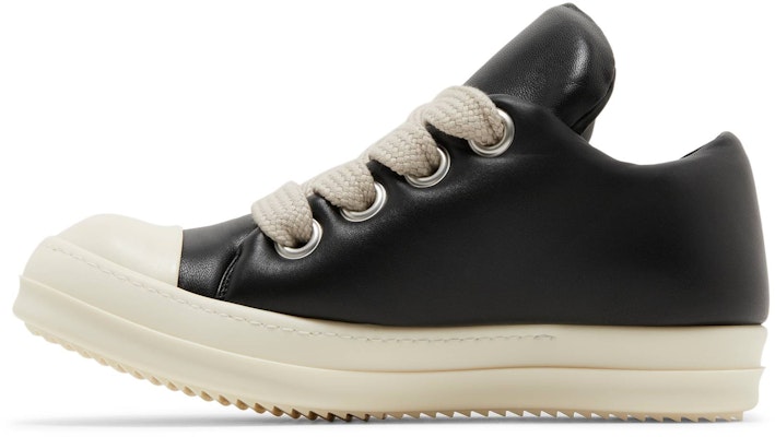 Rick Owens Luxor Jumbo Padded Low 'Black Milk' Hitam Susu RU02C7893-LLPW2-911 Lookbook Rick Owens Luxor Jumbo Padded Low 'Black Milk' Hitam Susu RU02C7893-LLPW2-911