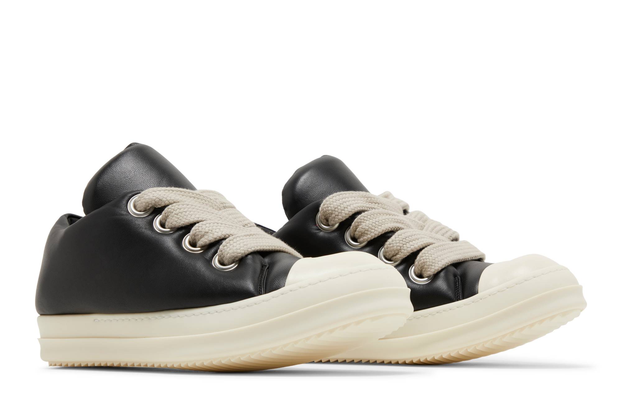 Cheap Rick Owens Luxor Jumbo 加厚低帮'黑色牛奶' RU02C7893-LLPW2-911