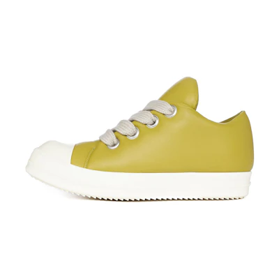 Rick Owens Luxor Low-Top Sneaker 'Light Green Leather'