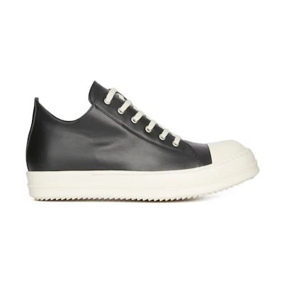 Rick Owens Luxor Low Sneaks Black Milk
