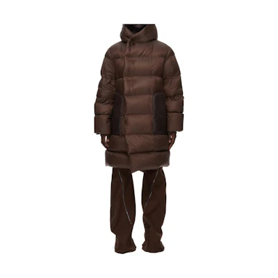 Rick Owens Luxor LS Hooded Jacket FW23 Brown Long-Sleeve Outerwear RU02C7998NPLSH3-0404