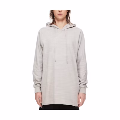 RICK OWENS Luxor Pearl Bigarzato Jersey Hoodie FW23 White Loose Fit Unisex RU02C7285BG-08