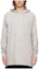Order RICK OWENS Luxor Pearl Bigarzato Jersey Hoodie FW23 White Loose Fit Unisex RU02C7285BG-08