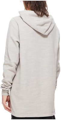 RICK OWENS Luxor Pearl Bigarzato Jersey Hoodie FW23 White Loose Fit Unisex RU02C7285BG-08 Lookbook RICK OWENS Luxor Pearl Bigarzato Jersey Hoodie FW23 White Loose Fit Unisex RU02C7285BG-08