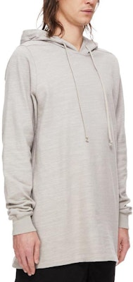 RICK OWENS Luxor Pearl Bigarzato Jersey Hoodie FW23 White Loose Fit Unisex RU02C7285BG-08 Shop RICK OWENS Luxor Pearl Bigarzato Jersey Hoodie FW23 White Loose Fit Unisex RU02C7285BG-08