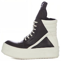 Rick Owens Luxor Runway Mega Bumper Geobasket High 'Black Milk' RR02C7868-LOO-911 Rick Owens Luxor Runway Mega Bumper Geobasket High 'Black Milk' RR02C7868-LOO-911