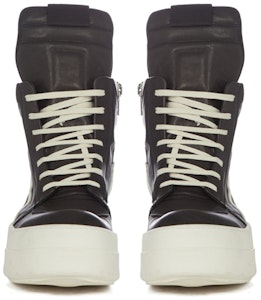 Rick Owens Luxor Mega Bumper Geobasket High 'Negro Milk' RR02C7868-LOO-911 Lookbook Rick Owens Luxor Mega Bumper Geobasket High 'Negro Milk' RR02C7868-LOO-911