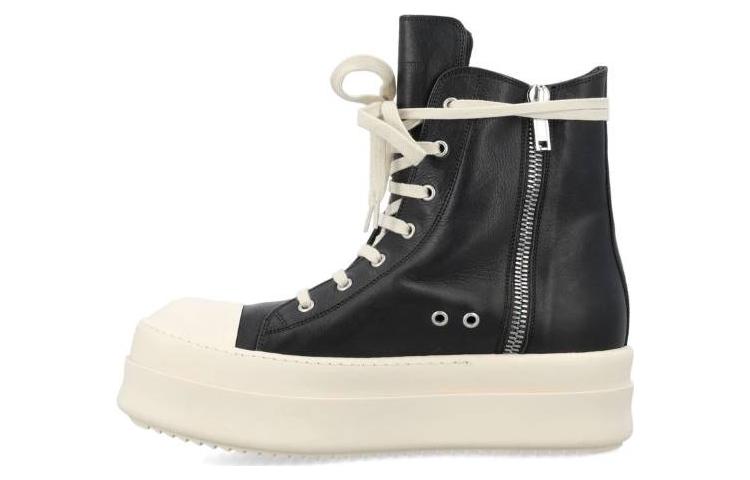 Rick Owens Luxor Runway Mega Bumper High 'Black Milk' RR02C7859LOO-911